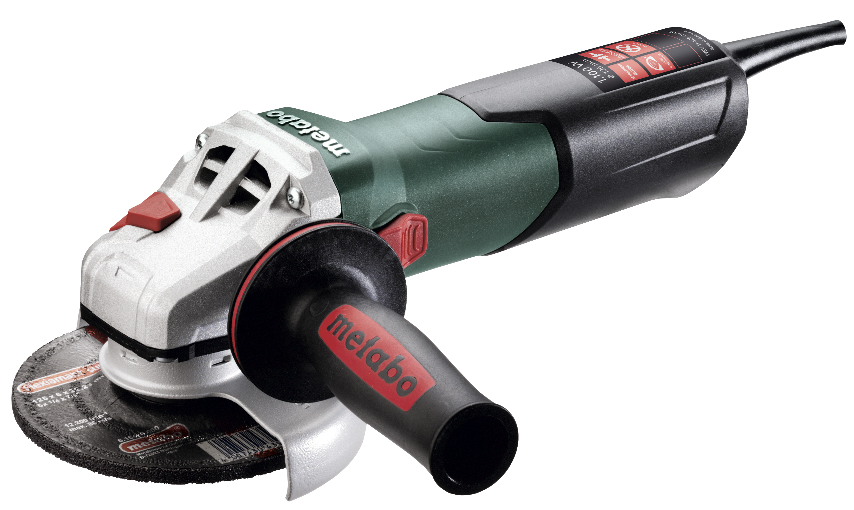 Metabo Vinkelslip 125mm 1100W WEV 11-125 Quick