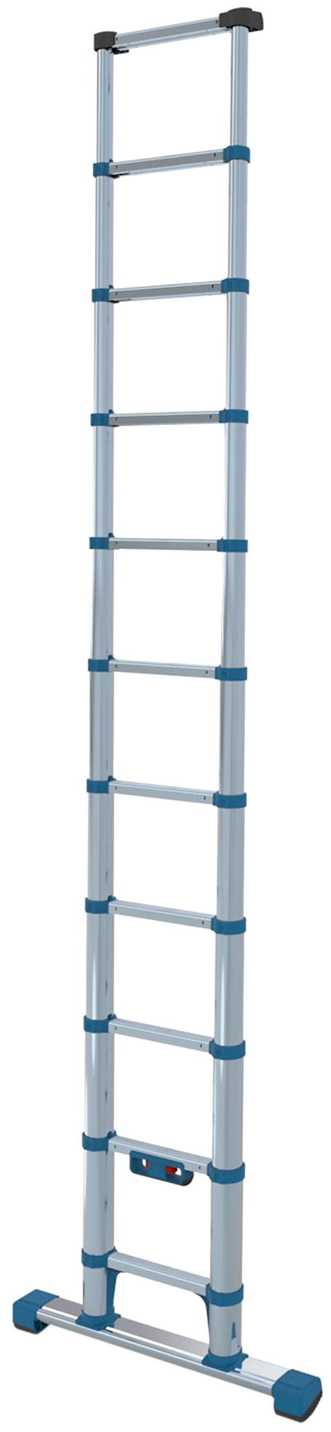 Teleskopstege CompactStep L 13 steg med fot 3,8m