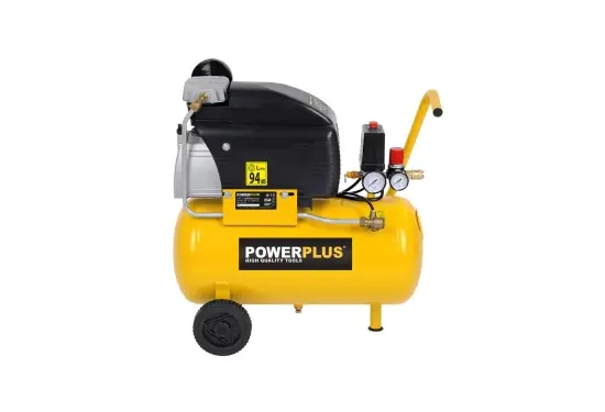 Kompressor 1,5 hk med 24 liters tank oljesmord