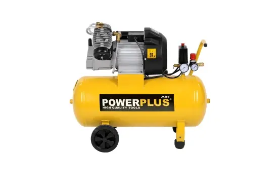 Kompressor 3 hk med 50 liters tank oljesmord