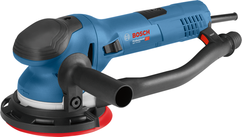 Bosch Professional GET 75-150 excenterslip med 150 mm rondell och dammutsugsanslutning