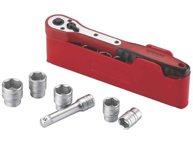 Teng Tools M3812N1 hylsnyckelsats 3/8 tum