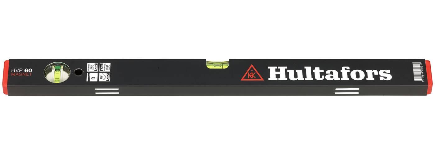 Hultafors HVP rödlackerat magnetvattenpass i aluminium