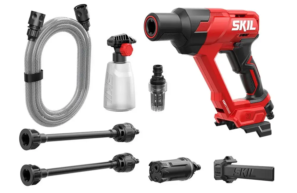 SKIL 0762CA batteridriven högtryckstvätt för 20V-batteri
