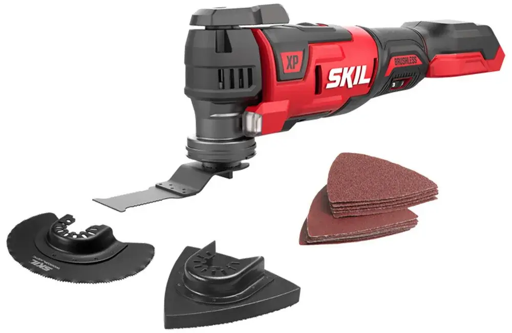 SKIL 3560CB oscillerande multimaskin 20V med slipsula och blad