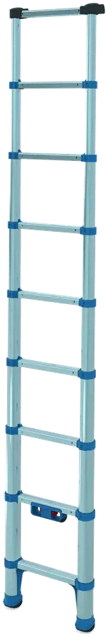 Teleskopstege CompactStep L 9 steg 2,66 m