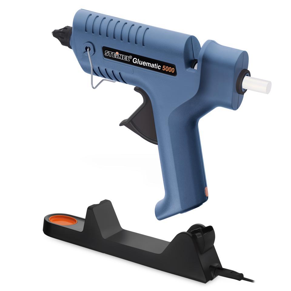 Steinel Gluematic 5000 limpistol med stativ och 11 mm limstång